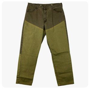 VTG Pro Gear Wrangler Pants Men's 40x34 Double Knee Hunting Brush Guard Denim